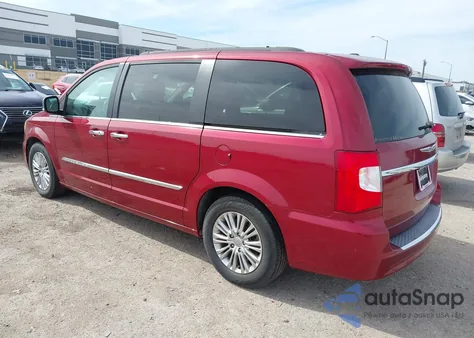 2016 Chrysler Town & Country Touring-L Anniversary Edition z USA, uszkodzony, nr VIN 2C4RC1CG3GR215594